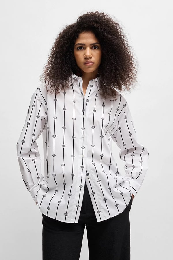 ΠΟΥΚΑΜΙΣΟ HUGO - 966 MULTI COLOUR